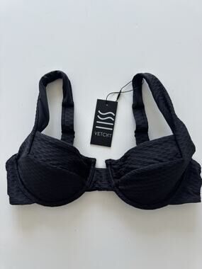 Vetchy Laguna Bikini Top Women’s Medium Black